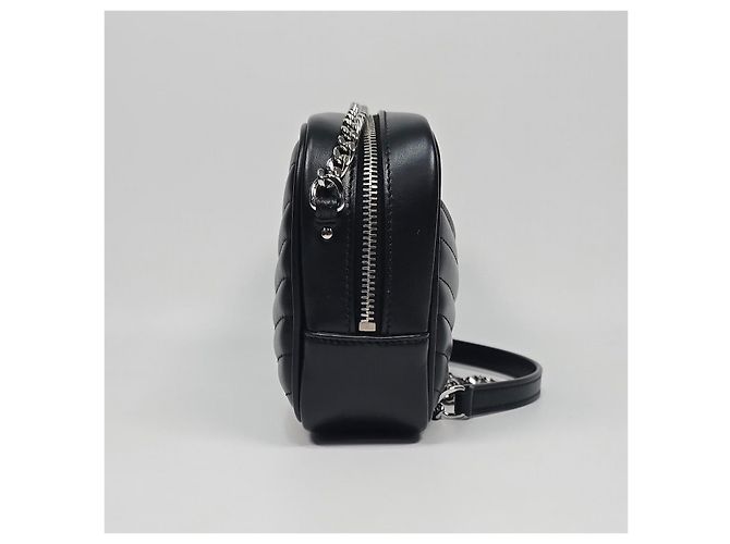 Saint Laurent Borsa camera in pelle trapuntata Nero - vista 5