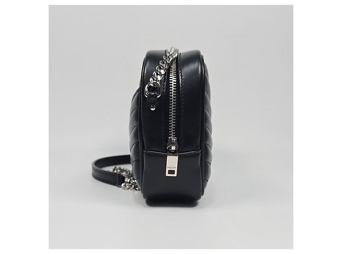 Saint Laurent Borsa camera in pelle trapuntata Nero - vista 6