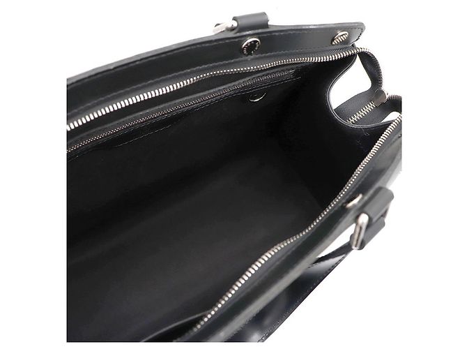 Louis Vuitton Borsa Tote e Borsa a Spalla in Pelle Epi Brea GM Nero - vista 15
