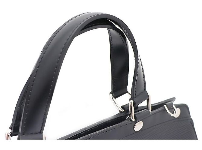 Louis Vuitton Borsa Tote e Borsa a Spalla in Pelle Epi Brea GM Nero - vista 4