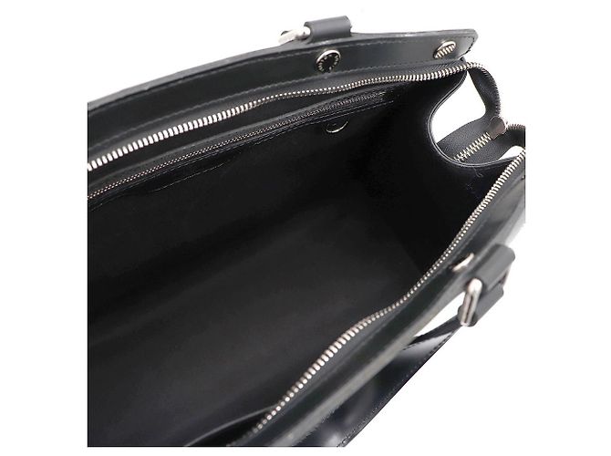 Louis Vuitton Borsa Tote e Borsa a Spalla in Pelle Epi Brea GM Nero - vista 7