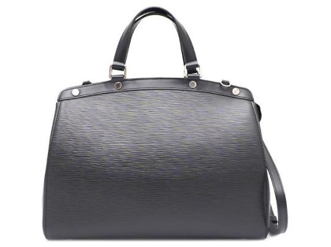 Louis Vuitton Borsa Tote e Borsa a Spalla in Pelle Epi Brea GM Nero - vista 9