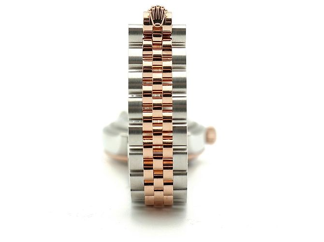 Rolex Relógio Original Datejust em Combinação de Ouro Rosa e Ouro, Verde Oliva e Diamantes para Mulher, Certificado e Caixa - vista 19
