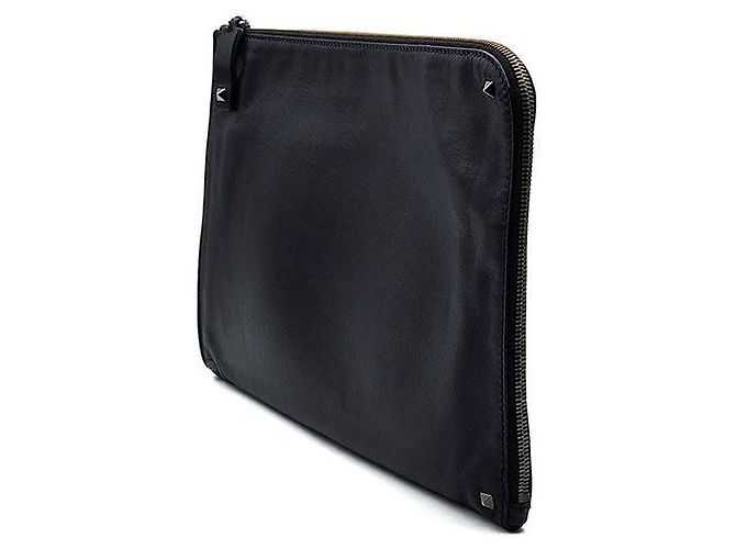 Valentino Clutch Rockstud Document Multicor - vista 2