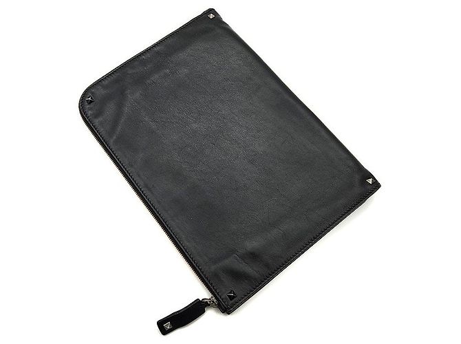 Valentino Clutch Rockstud Document Multicor - vista 4
