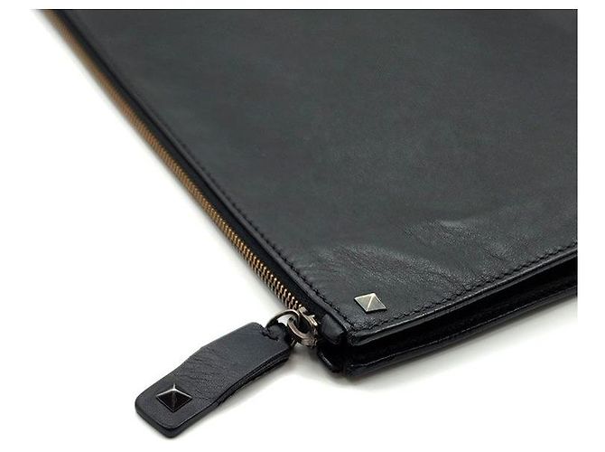 Valentino Clutch Rockstud Document Multicor - vista 6