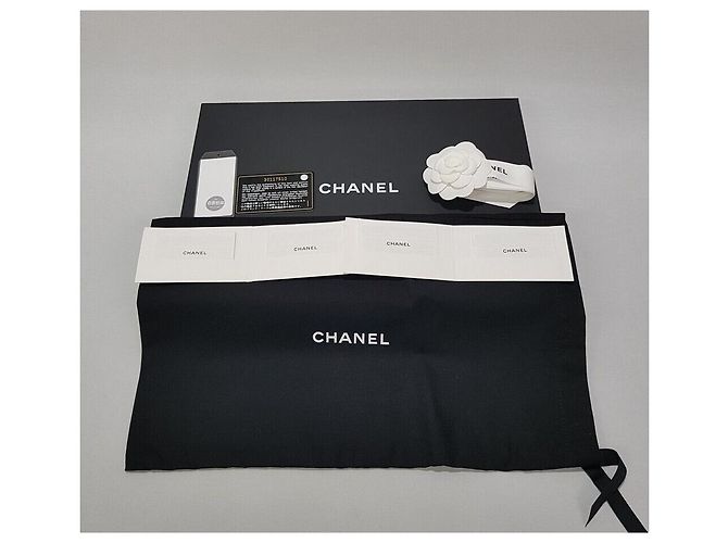 Chanel Borsa Clutch Classic Caviar Large Series - vista 10
