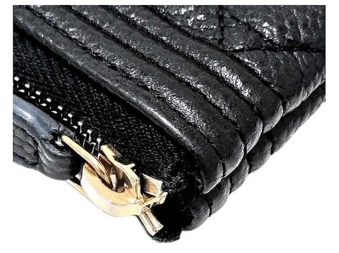 Chanel Clutch Caviar Boy New Medium Nero - vista 3