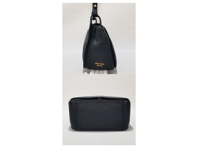 Prada Borsa a Spalla Vitello Daino - vista 3