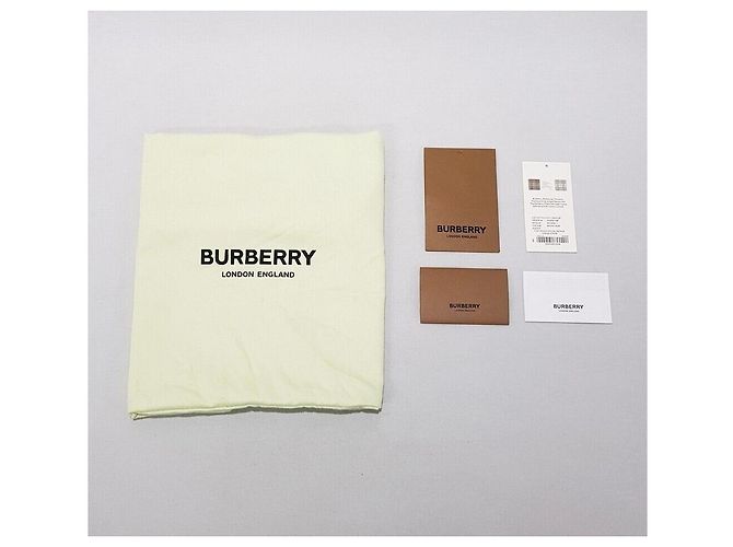 Burberry Clutch piatta in cotone con motivo Vintage Check - vista 10