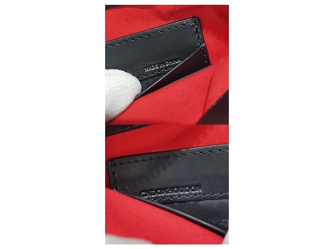 Burberry Clutch piatta in cotone con motivo Vintage Check - vista 9