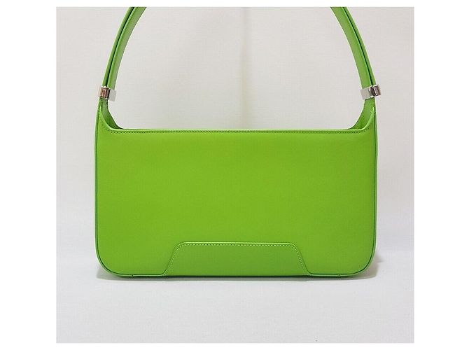 Burberry Borsa a tracolla in pelle TB Verde - vista 5