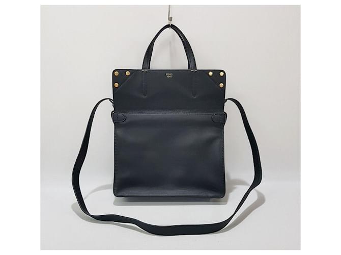 Fendi Borsa a tracolla Flip Argento - vista 2