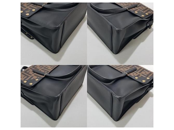 Fendi Borsa a tracolla Flip Argento - vista 8