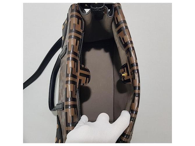 Fendi Borsa a tracolla Flip Argento - vista 9
