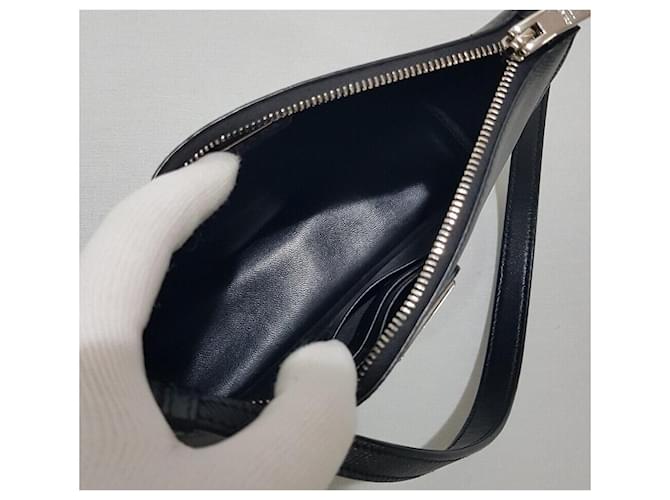 Prada Mini borsa a tracolla in Saffiano nero - vista 9