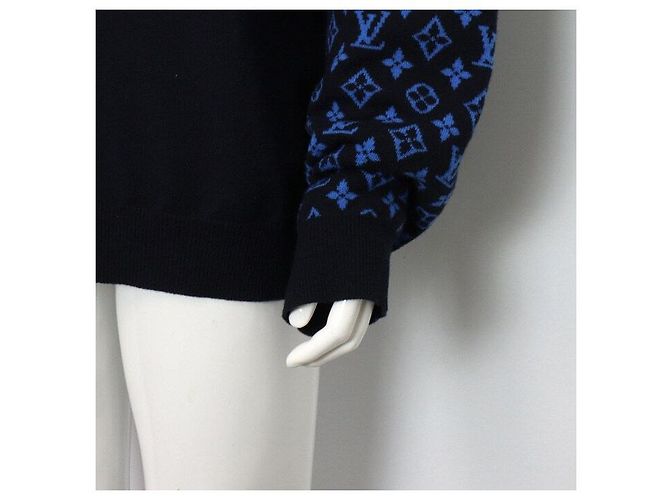 Louis Vuitton Pull en maille Monogram Mix en cachemire pour homme Multicolore - vue 3