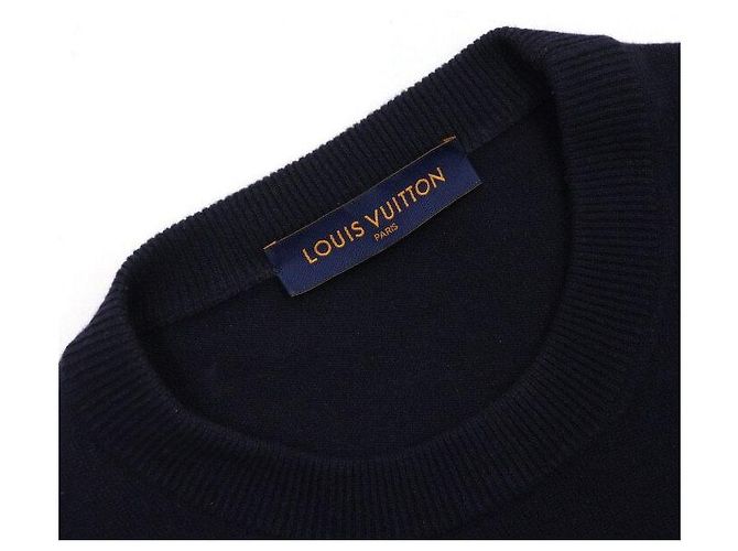 Louis Vuitton Pull en maille Monogram Mix en cachemire pour homme Multicolore - vue 5