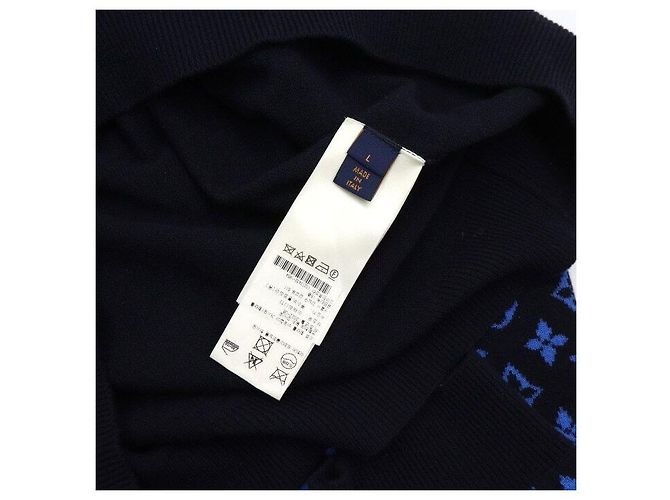 Louis Vuitton Pull en maille Monogram Mix en cachemire pour homme Multicolore - vue 6