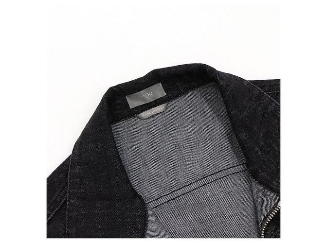 Dior Camicia in denim nero Oblique Giacca da uomo - vista 5