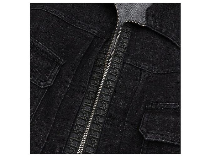 Dior Camicia in denim nero Oblique Giacca da uomo - vista 6