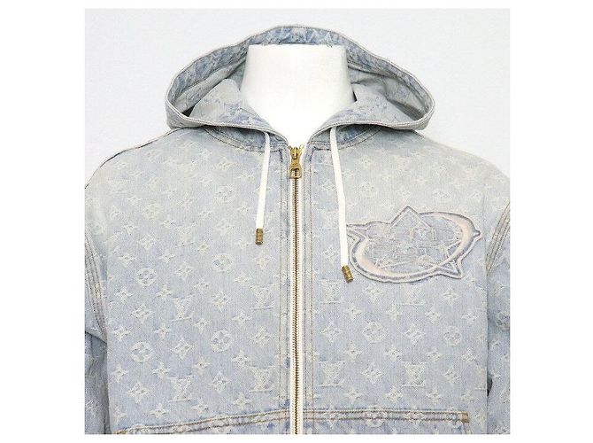 Louis Vuitton Felpa Monogram NBA Giacca da Uomo Blu - vista 2