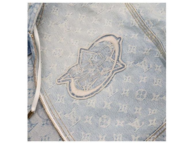 Louis Vuitton Felpa Monogram NBA Giacca da Uomo Blu - vista 6