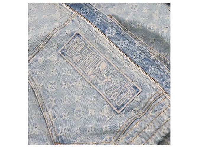 Louis Vuitton Felpa Monogram NBA Giacca da Uomo Blu - vista 7
