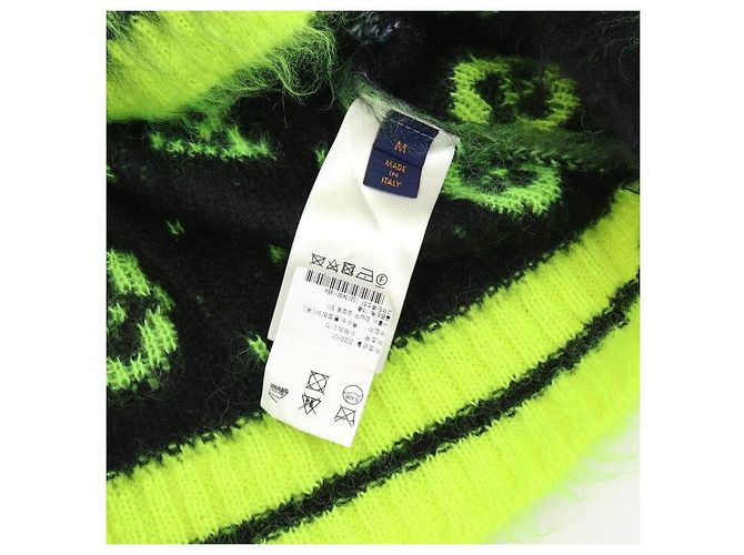 Louis Vuitton Mohair-Angora-Cardigan für Herren mit Monogramm Mehrfarben - Ansicht 6