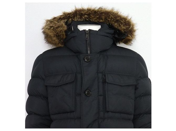 Moncler Chevreuse Kapuzenjacke mit Daunenfüllung in Schwarz für Herren - Ansicht 2