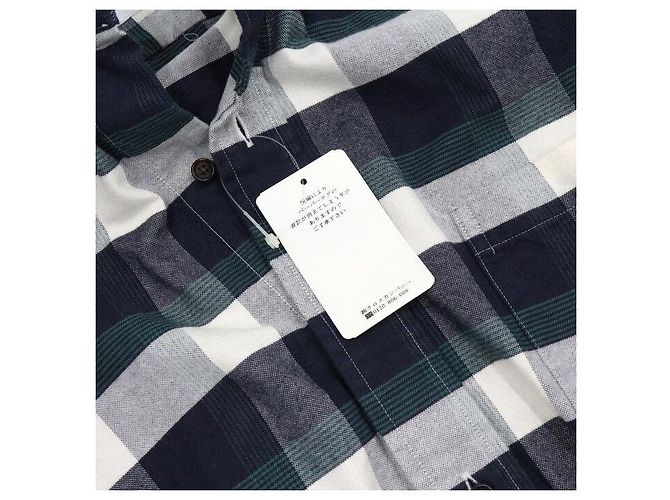 Thom Browne Camicia a quadri in cotone da uomo - vista 6