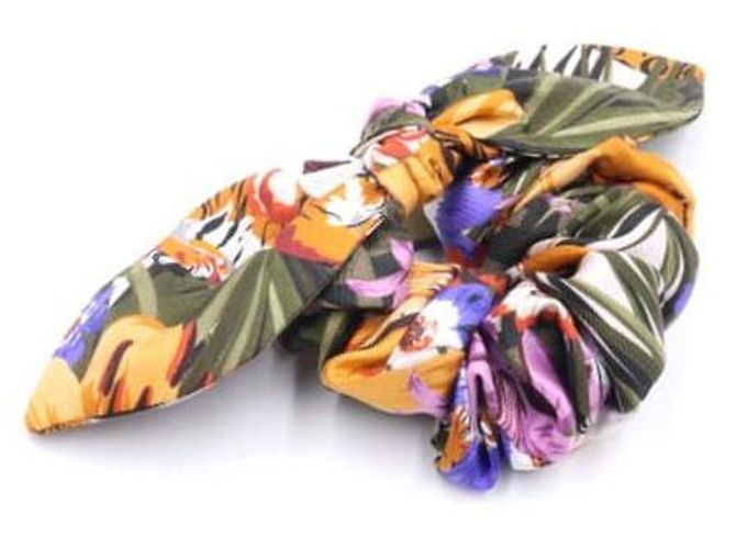 Fendi Set di fasce per capelli in seta con logo Scratch - vista 3