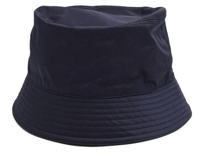 Prada Cappello Bucket in Nylon da Uomo Navy - vista 5