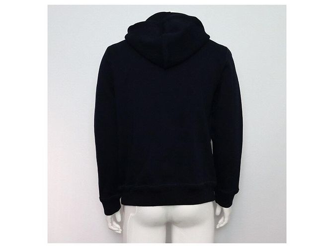 Louis Vuitton Giacca con cappuccio da uomo in blu navy - vista 4