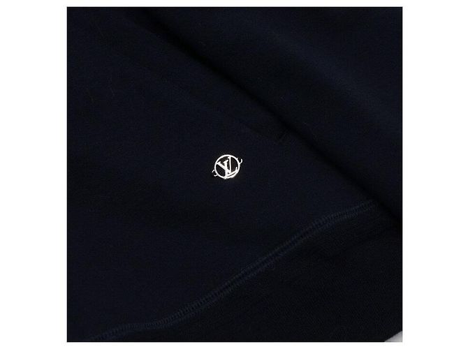 Louis Vuitton Giacca con cappuccio da uomo in blu navy - vista 6