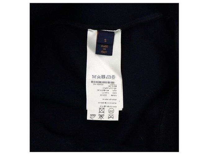 Louis Vuitton Giacca con cappuccio da uomo in blu navy - vista 7