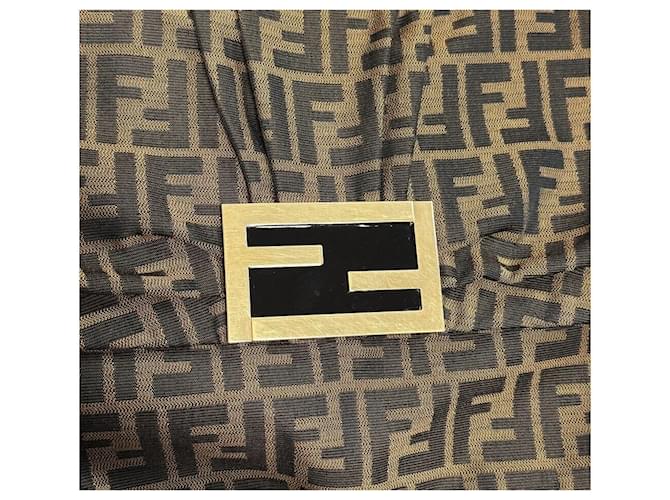 Fendi Borsa a tracolla Juka Marrone - vista 2