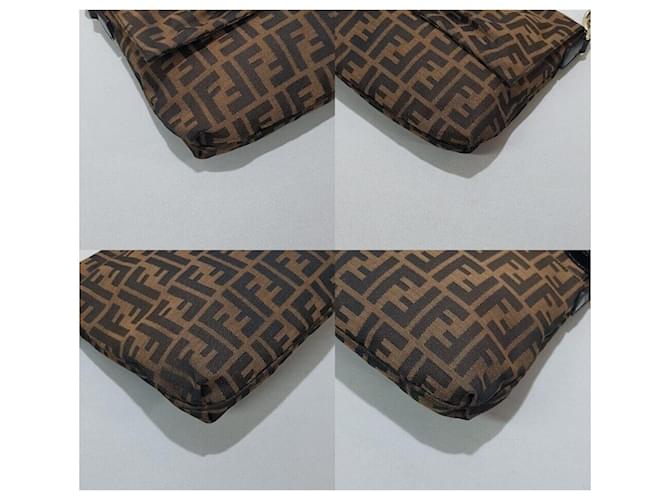 Fendi Borsa a tracolla Juka Marrone - vista 8
