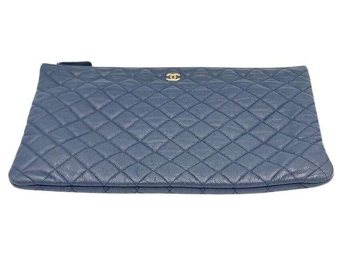 Chanel Clutch Caviar Large - vista 5