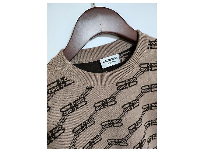 Balenciaga BB Monogram Strickware für Damen Mehrfarben - Ansicht 2