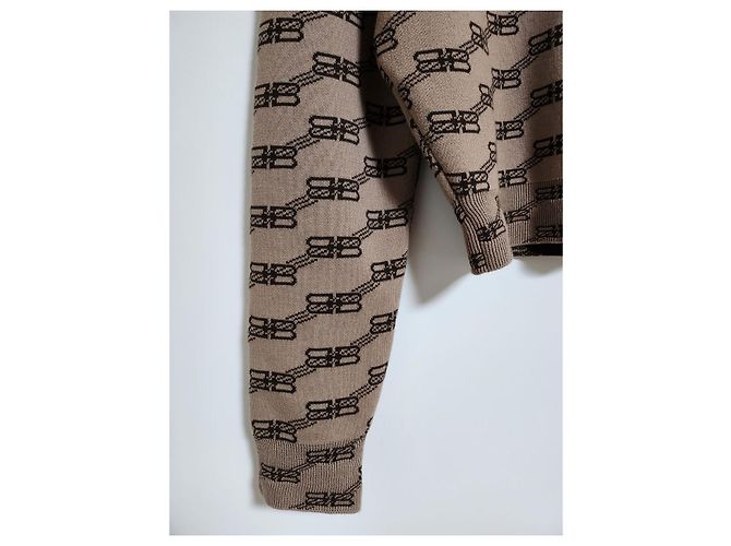 Balenciaga BB Monogram Strickware für Damen Mehrfarben - Ansicht 3