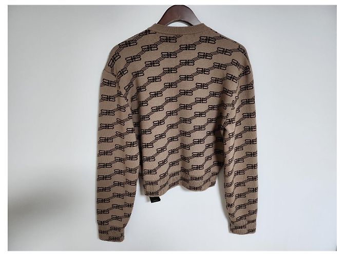 Balenciaga BB Monogram Strickware für Damen Mehrfarben - Ansicht 4