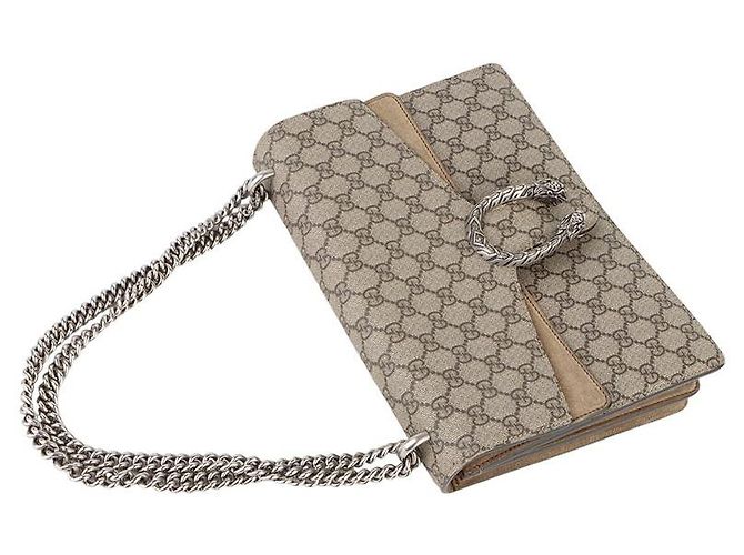 Gucci Borsa Dionysus GG Supreme media Multicolore - vista 4