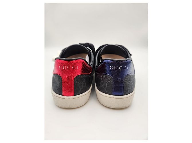Gucci Sneakers GG Supreme Multicolore - vista 4