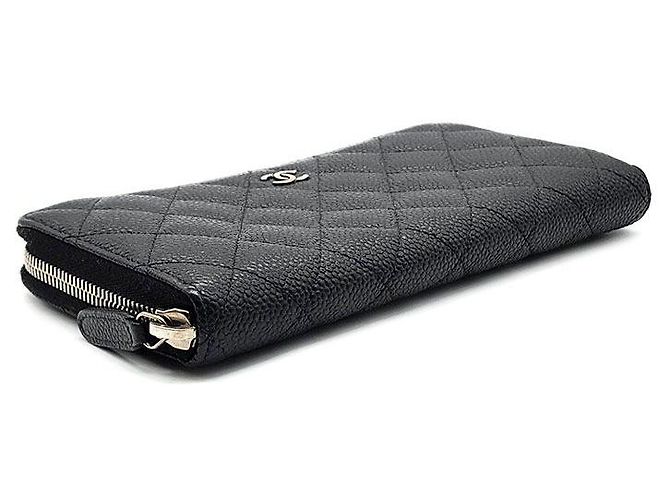 Chanel Caviar Long Wallet Schwarz - Ansicht 4