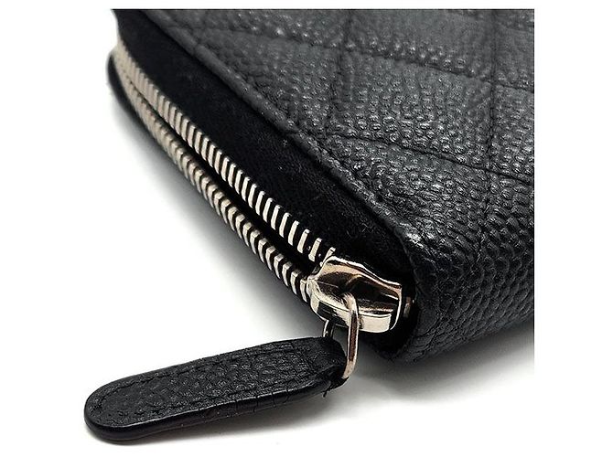Chanel Caviar Long Wallet Schwarz - Ansicht 7