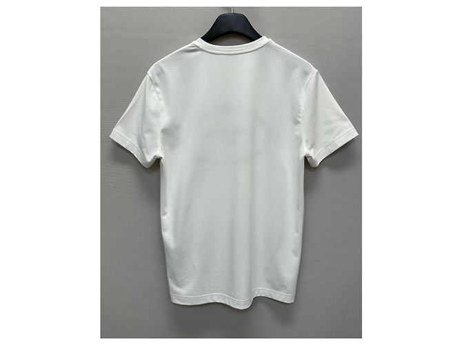 Prada T-shirt avec logo brodé Argenté - vue 5
