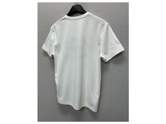 Prada T-shirt avec logo brodé Argenté - vue 6
