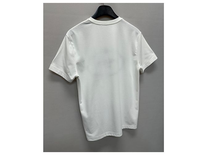 Prada T-shirt avec logo brodé Argenté - vue 7