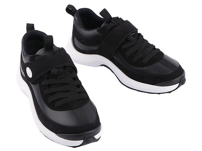 Hermès Sneakers Loop da donna Nero - vista 7
